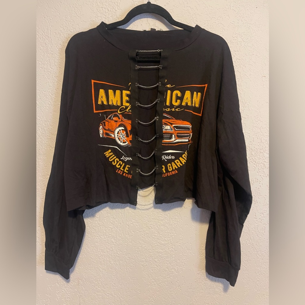 Fashion nova womans crop top size XL